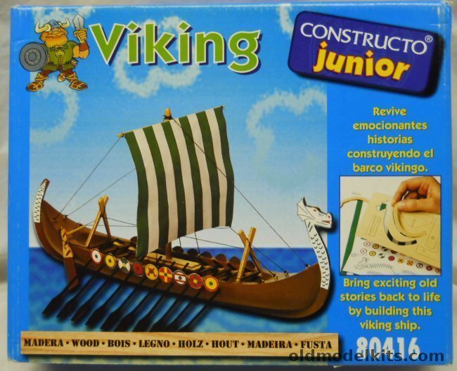 Constructo Viking Ship, 80416 plastic model kit